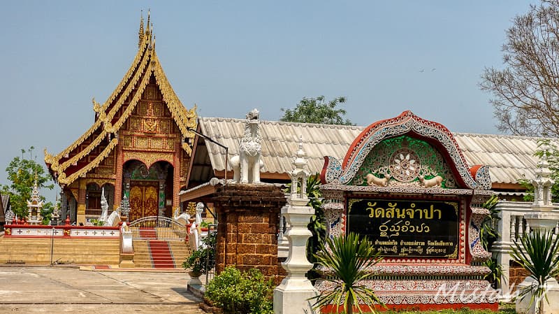 วัดสันจำปา, อำเภอแม่สรวย, เชียงราย