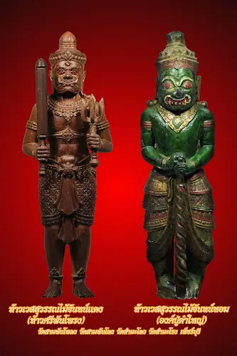 วัดสำมะโรง (ท้าวเวสสุวรรณไม้จันทน์หอมศักดิ์สิทธิ์ อายุ 400 ปี)